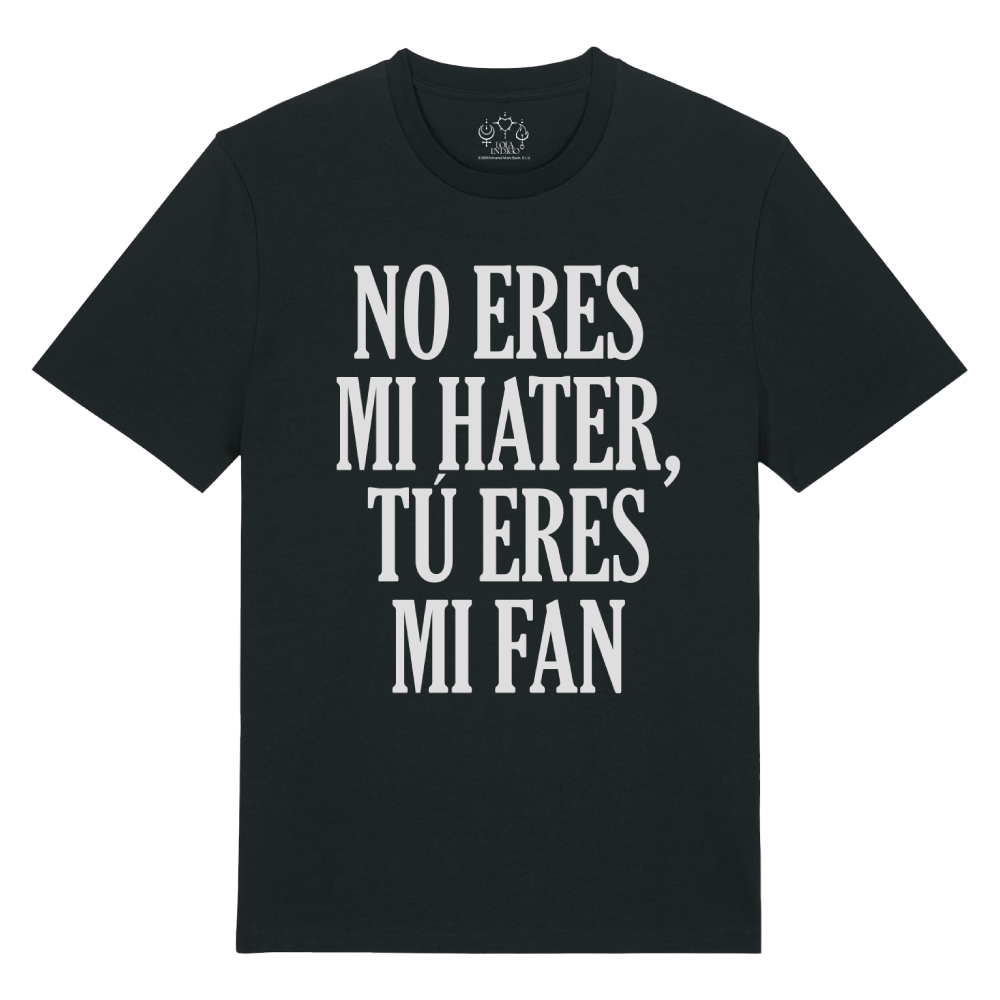 Fanpack “no eres mi hater, tú eres mi fan" (Polera + experiencia exclusiva)