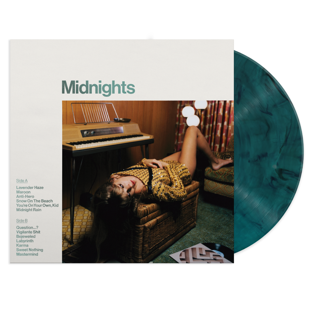 Midnights Vinilo Edición Jade Green - Taylor Swift - Importado