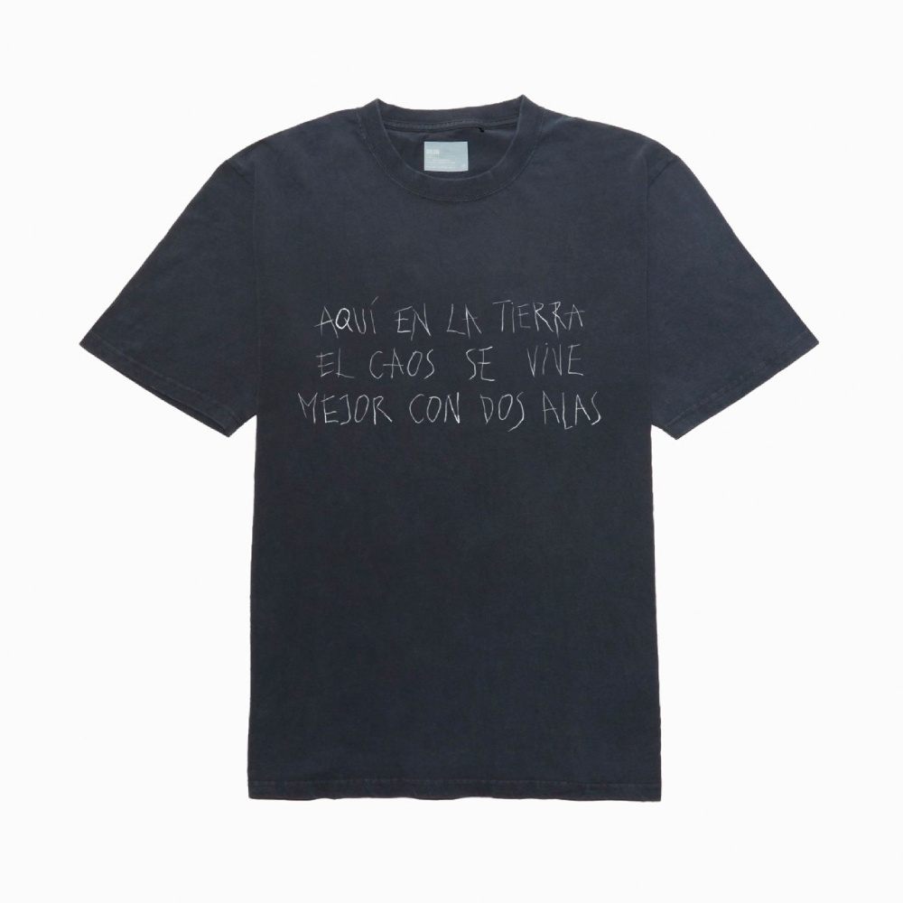 POLERA 'LETRA ANASTASIA' GREY WASH