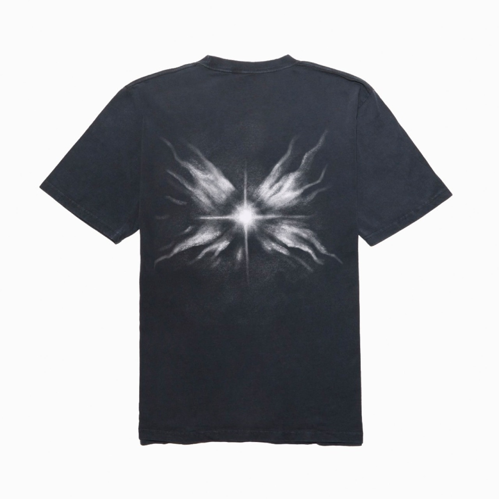POLERA 'LETRA ANASTASIA' GREY WASH