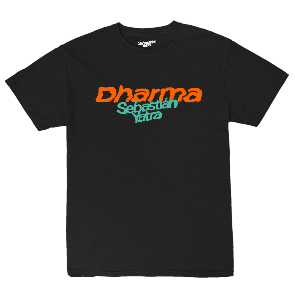POLERA MANGA CORTA DHARMA NEGRA
