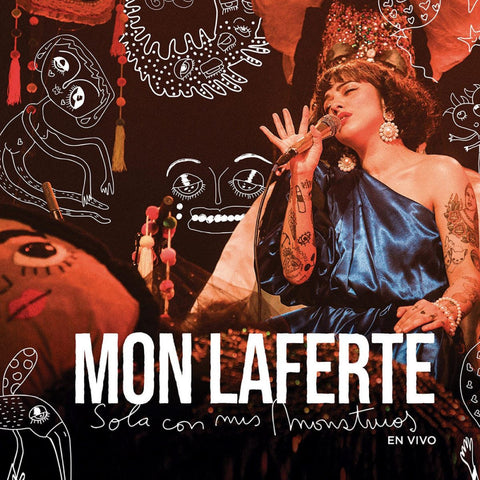 CD+DVD - SOLA CON MIS MONSTRUOS - MON LAFERTE - IMPORTADO