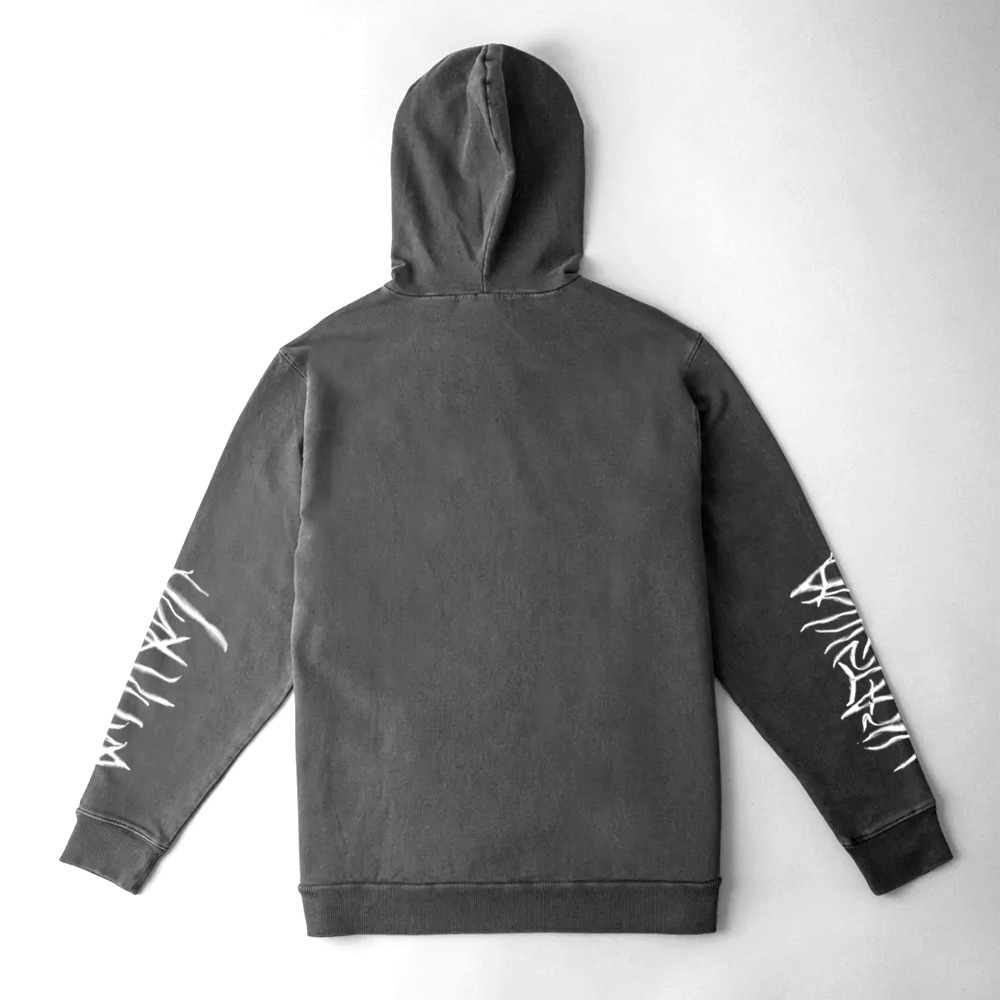 POLERÓN HOODIE 'HADA' GREY WASH