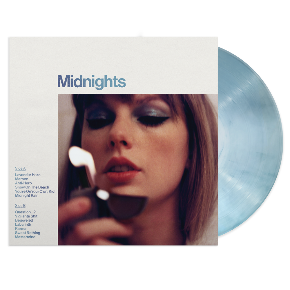 Midnights: Vinilo Edición Moonstone Blue - Taylor Swift - Importado – UMG  Chile