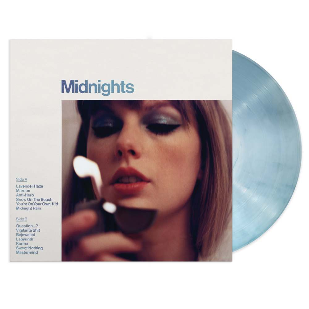 Midnights: Vinilo Edición Moonstone Blue - Taylor Swift - Importado