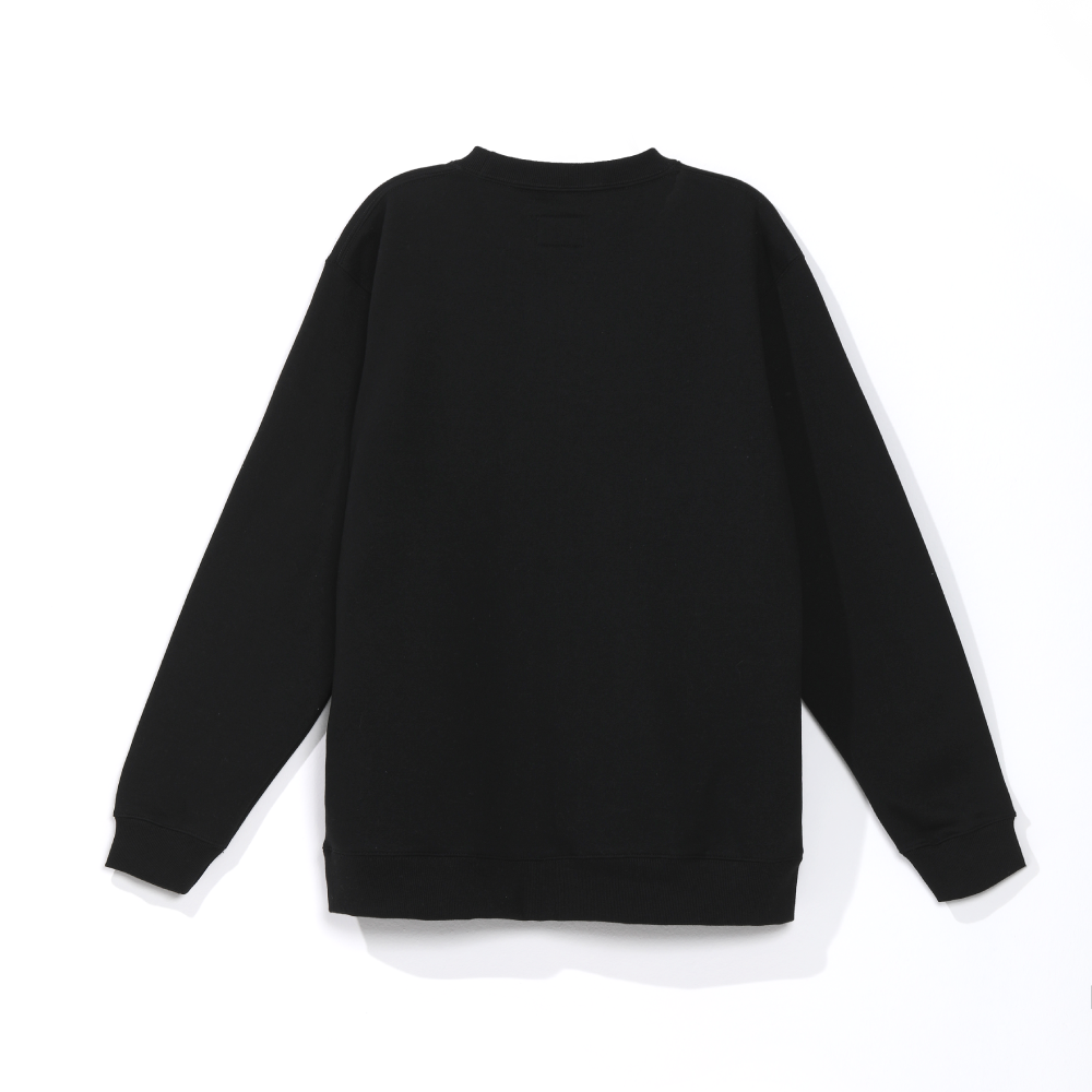 POLERON CREWNECK 'CAMI ALAS' NEGRO