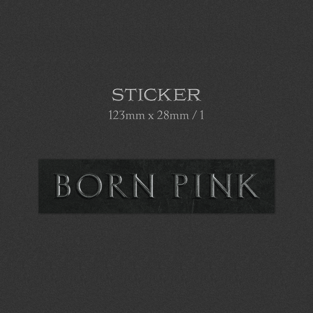 BORN PINK - Box Set - Black - Edición Completa